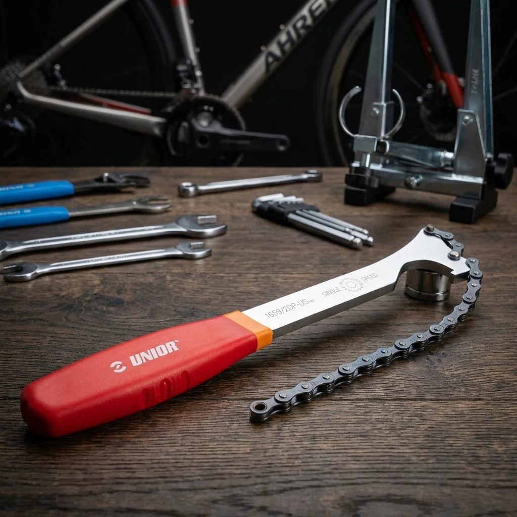 Unior Unior Kettenpeitsche 1659-2DP-US Singlespeed rot – Bild 2