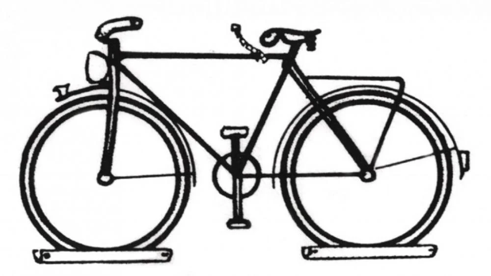 Gerda Fahrrad-Wandhalter 2teilig inklusive Befestigungsmaterial – Hauptansicht
