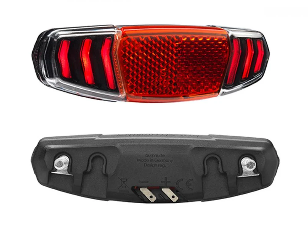 Busch + Müller Busch & Müller Dynamo-Rücklicht TOPLIGHT Dart plus Standlicht 50+80mm Werkstatt 6 Stück – Bild 2