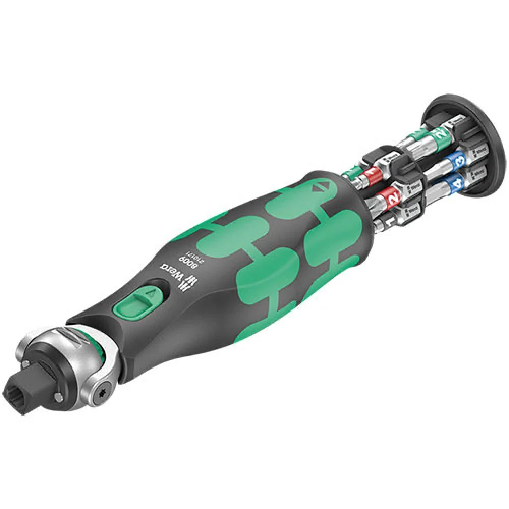 Wera Wera 8009 Zyklop Pocket Set 1 metrisch 3/8"-Knarre + 1/4"-Bitaufnahme 13-teilig