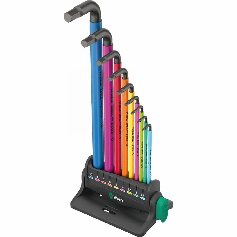 Wera Wera 950/9 Hex-Plus Multicolour 3 Winkelschlüsselsatz