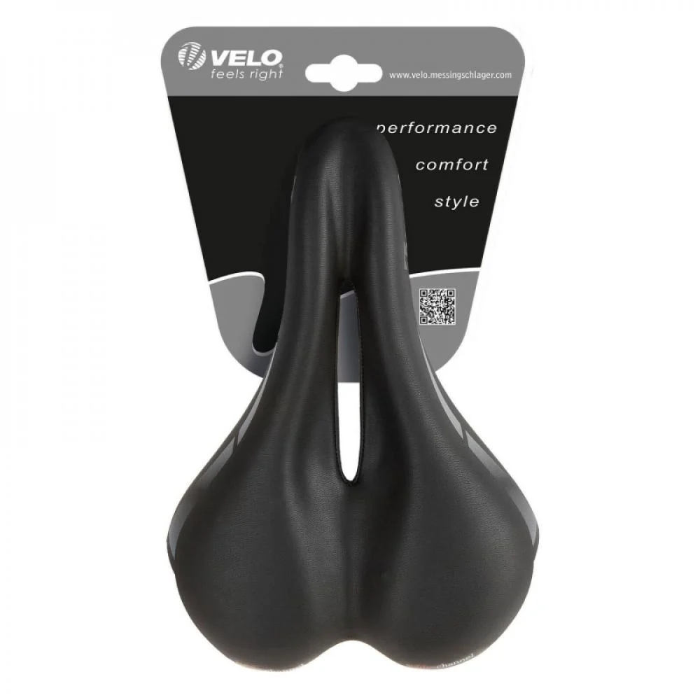 Velo VELO Wide Damen-Fahrradsattel 250 × 168 mm schwarz – Bild 4