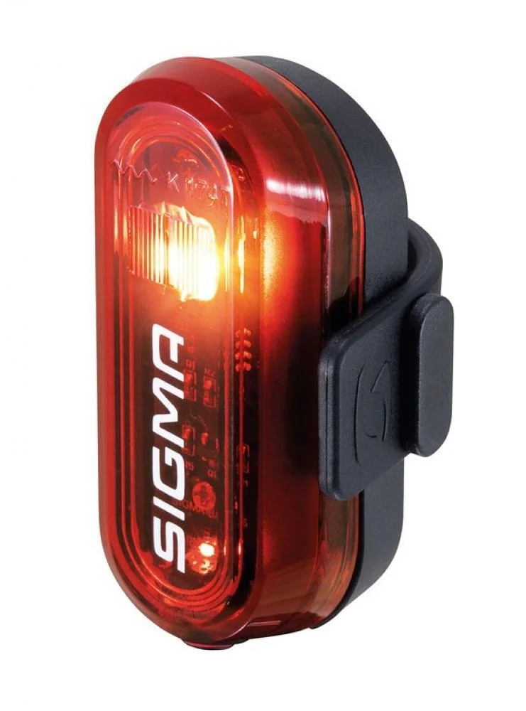Sigma Sigma LED Batterie Rücklicht Curve schwarz StVZO