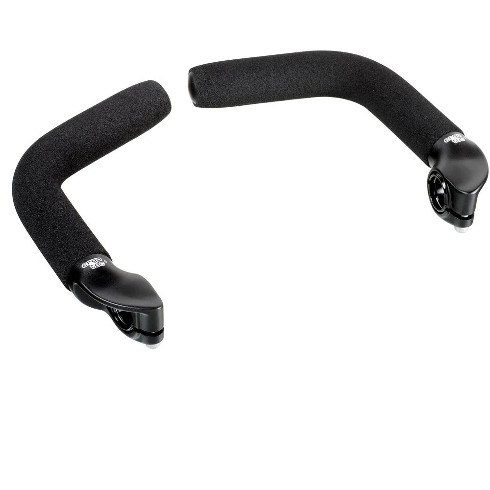 Ergotec Ergotec Bar Ends EVO Touring L, schwarz mit Moosgummiüberzug – Bild 2