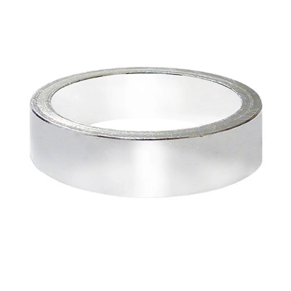 Humpert Humpert Spacer 1" Alu 5mm silber, leichter Aluminium Spacer, ideal für 1" Gabelschaft, langlebig, korrosionsbeständig, präzise Lenkeranpassung