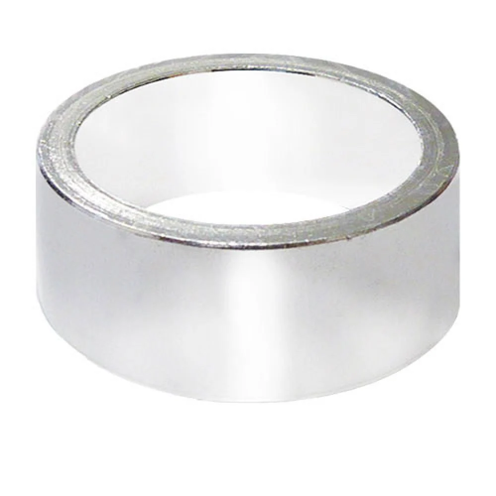 Humpert Humpert Spacer 1" Alu 20mm silber - Robuster Aluminium Spacer, 20mm Höhe, passend für 1" Gabelschäfte, langlebig, korrosionsbeständig, leicht, ideal zur Lenkerhöhenanpassung