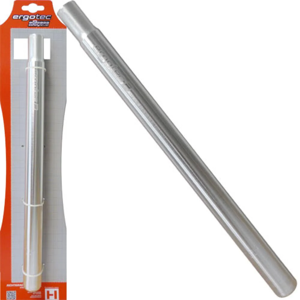 Ergotec Ergotec Sattelstütze Alu Kerze 31,6 x 300 mm silber Alu
