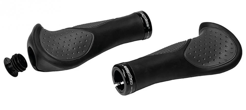 Ergotec Ergotec MTB-ATB-Griffe Frisco 2 Silikon, 140/140mm per Paar sz/gr. – Bild 2