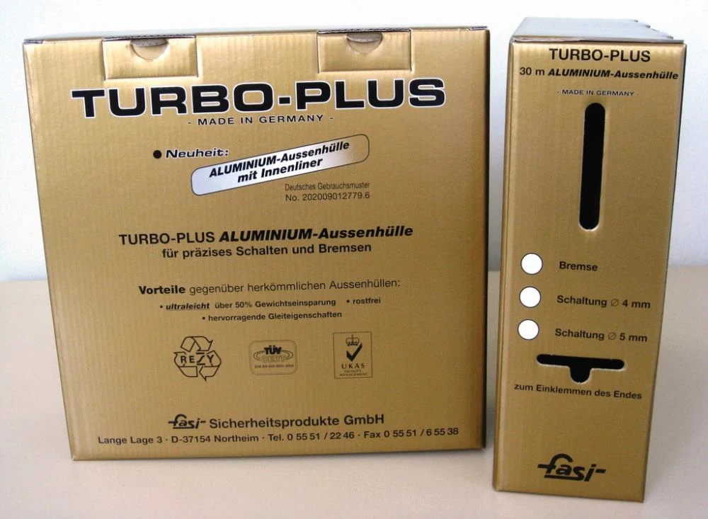 Fasi Fasi Bremsaussenhülle Turbo Plus schwarz Innenliner 30 m – Bild 2