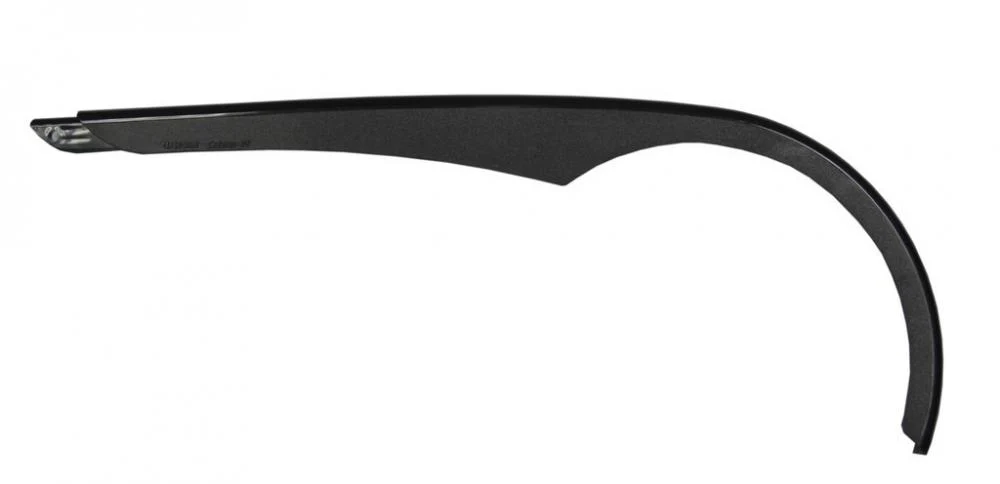 Horn Horn Kettenschutz Kettenschutz CATENA 05-3 - schwarz für 3-fach Kettenblätter bis 48 Zähne längenverstellbar 320-420 mm robuster ABS-Kunststoff wetterfest ölresistent – Bild 2