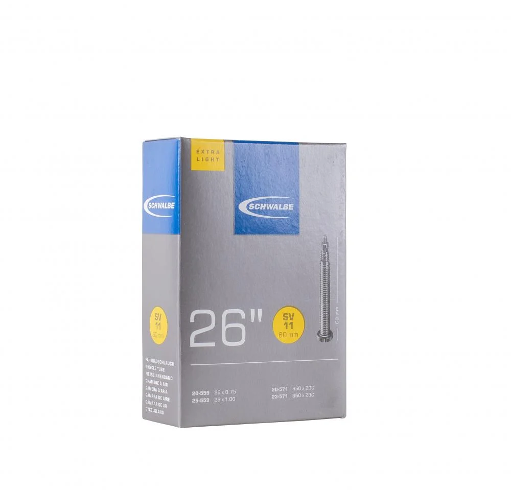 Schwalbe Schlauch SV11 extra leicht 26x0.75-1.00" (20-25-559/571) SV 60mm – Hauptansicht