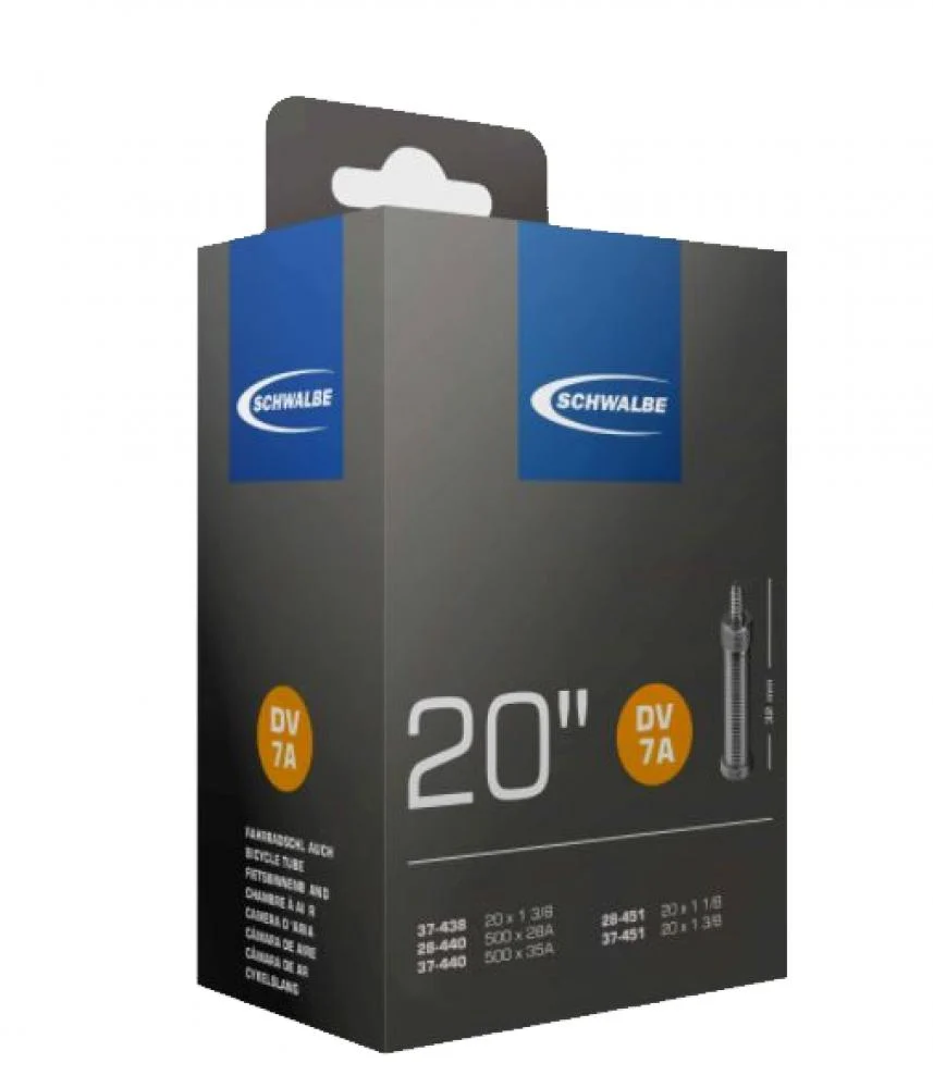 Schwalbe Schwalbe Schlauch DV7A 20x1 1/8-1 3/8" 28/37-438/451 DV 32mm