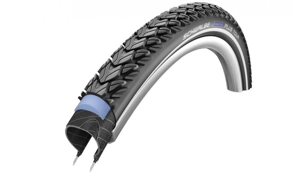 Schwalbe Schwalbe Reifen Marathon PLUS Tour 28x1.40 Zoll SmartGuard 37-622 E-25 Drahtreifen schwarz – Bild 2