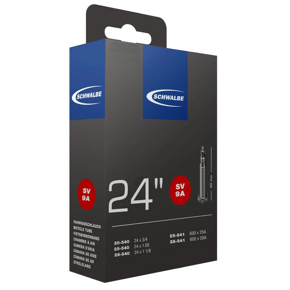Schwalbe Schwalbe Schlauch SV9A 24x7/8-1 1/8" 20/28-540/541 SV40mm