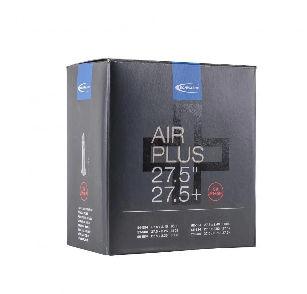 Schwalbe Schwalbe Air Plus 21+AP Schlauch 27,5+ SV 40 mm 54-70-584