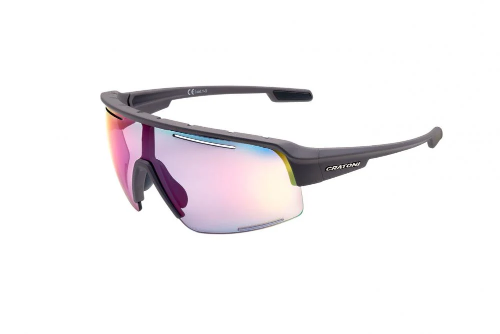 Cratoni Cratoni Sonnenbrille C-Matic NXT photoch sw rubber Glas klar nicht verspiegelt
