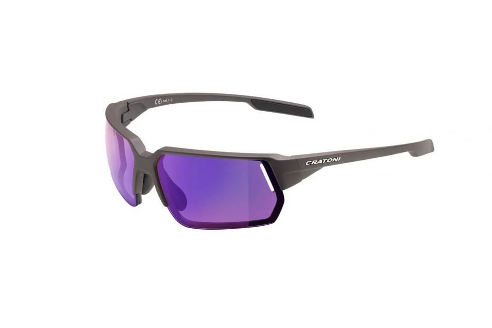 Cratoni Cratoni Sonnenbrille C-Lite NXT photochr petrol matt, Glas klar, gold verspiegelt