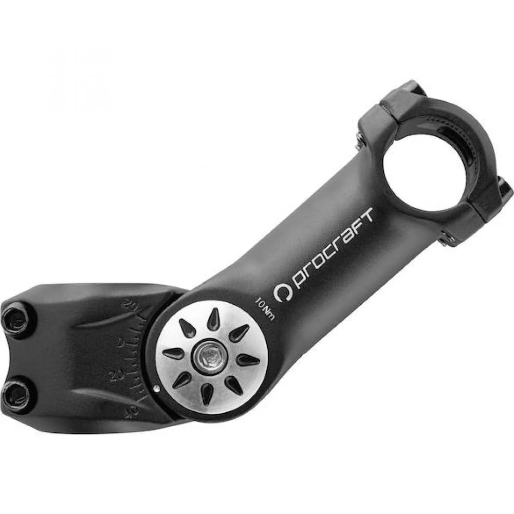 Procraft Procraft Vorbau Ahead AS-08 25,4 mm 70°-130° / 95 mm Schwarz – Bild 3