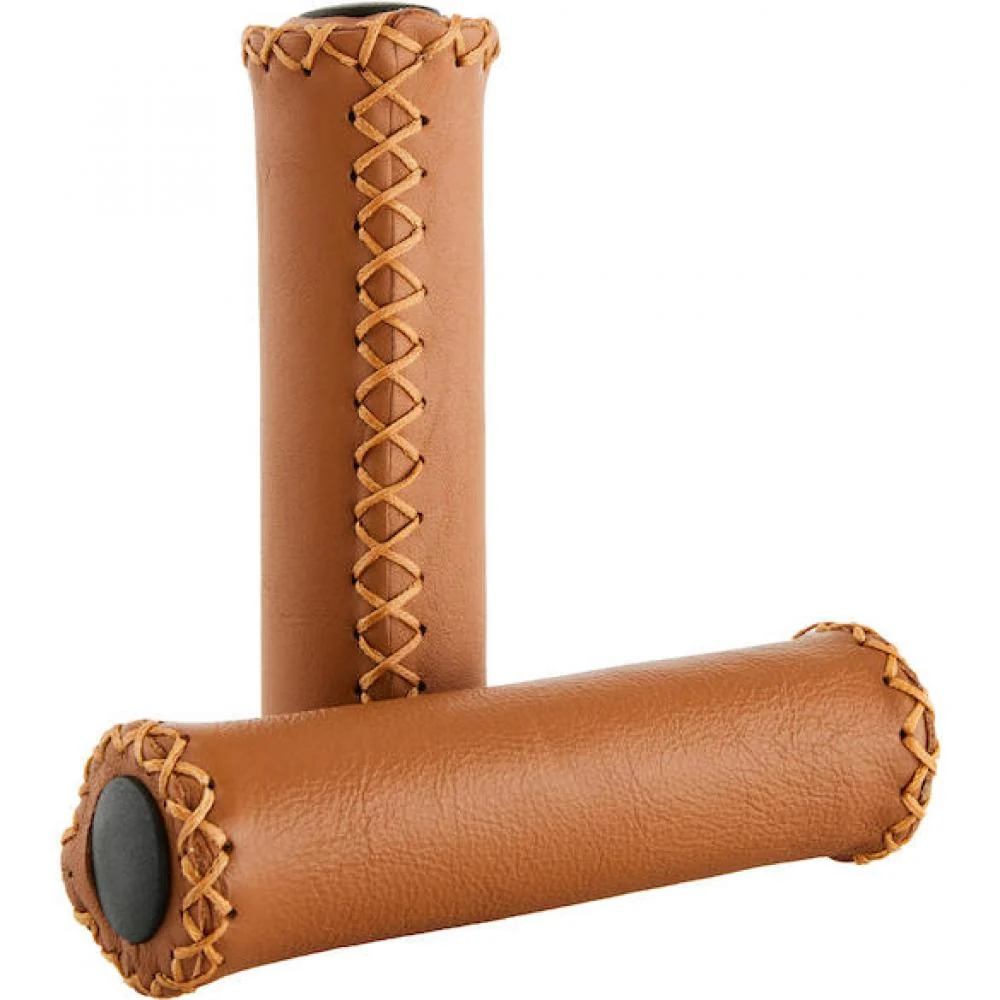 Procraft Country Leder-Lenkergriffe 130 mm braun – Hauptansicht