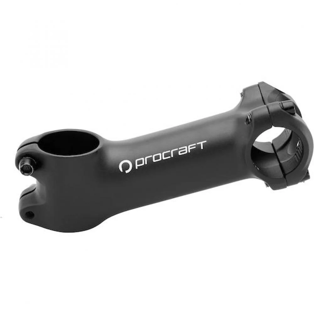 Procraft Procraft Vorbau Ahead SL 17° / 25,4 mm Schwarz - Leichter Fahrradvorbau aus 6061/T6 Aluminium