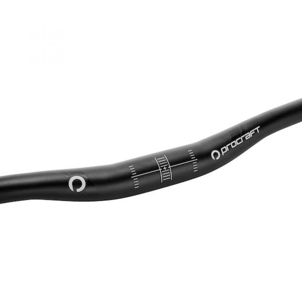Procraft Procraft Lenker Riser Race 760 x 31,8 mm Schwarz - 6061-T6 Aluminium mit 15 mm Rise – Bild 3