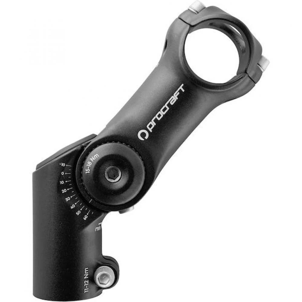 Procraft Procraft Vorbau Adjustable Pro -10° bis 60° / 31,8 mm Schwarz – Bild 3
