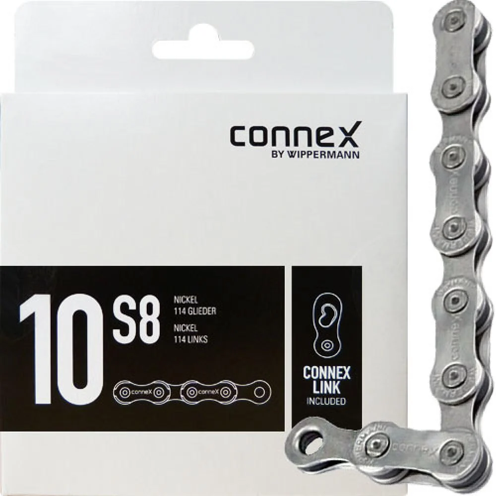 Connex Connex Wippermann Kette 10S8 1/2" x 11/128" 114 Glieder 5,9mm 10-fach