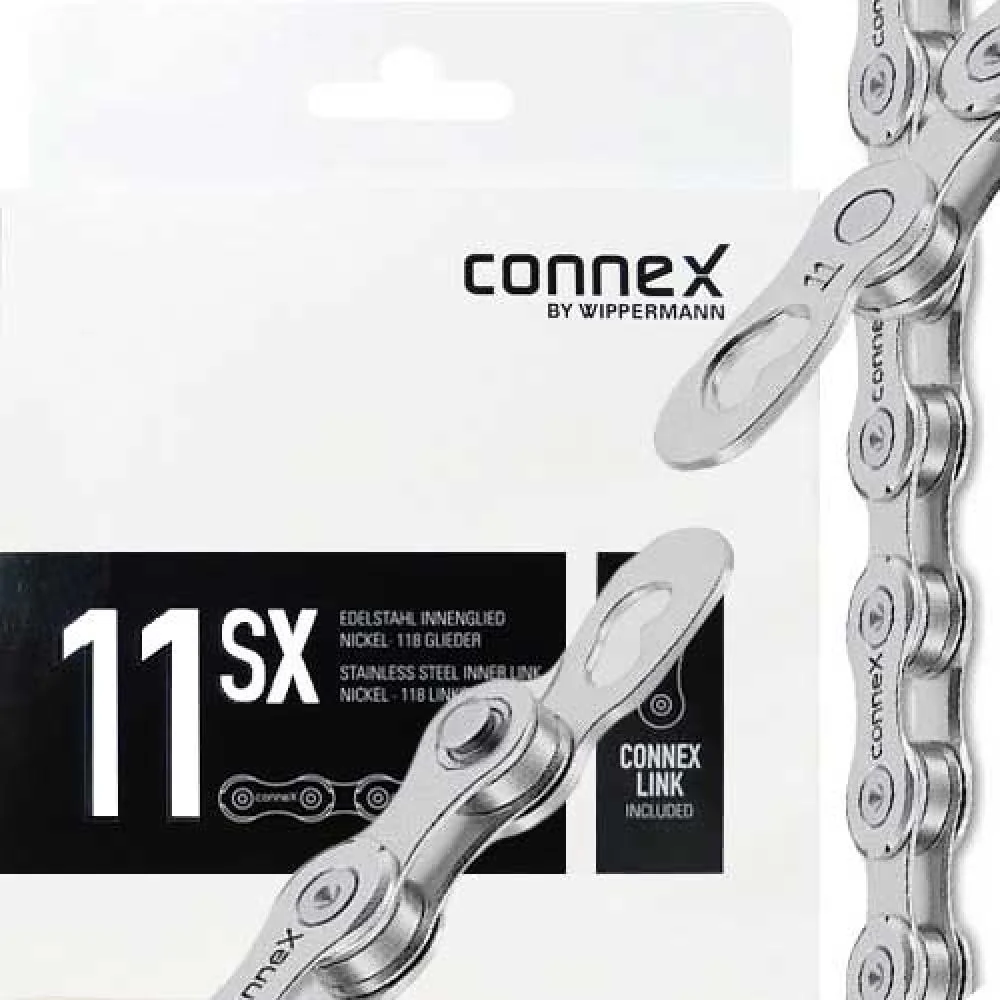 Connex Wippermann Kette 11SX 1/2" x 11/128" 118 Glieder 5,6mm 11-fach Fahrradkette – Hauptansicht