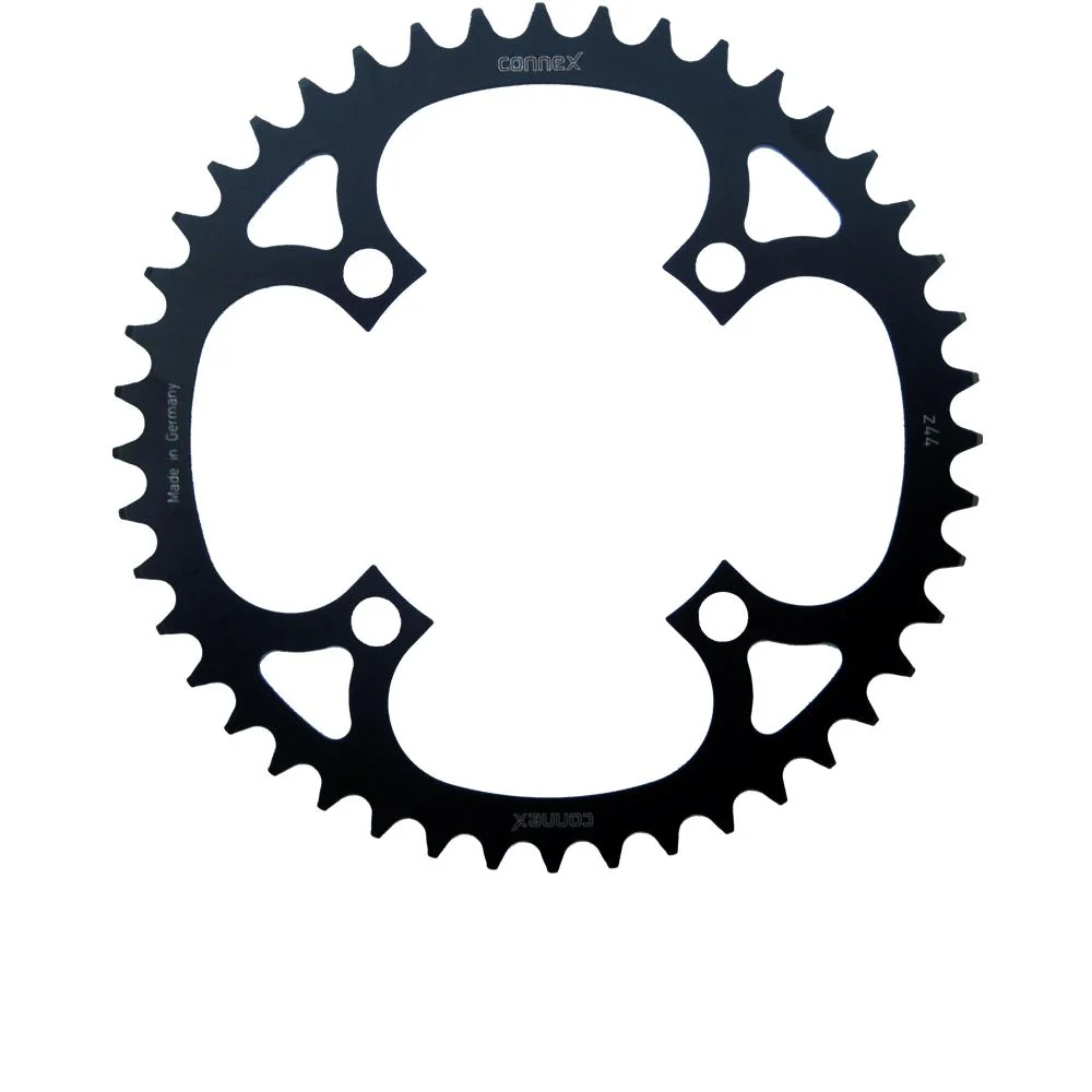 Connex Connex Kettenblatt E-Bike Bosch Shimano Yamaha Brose 44 Zähne schwarz 104mm – Bild 2