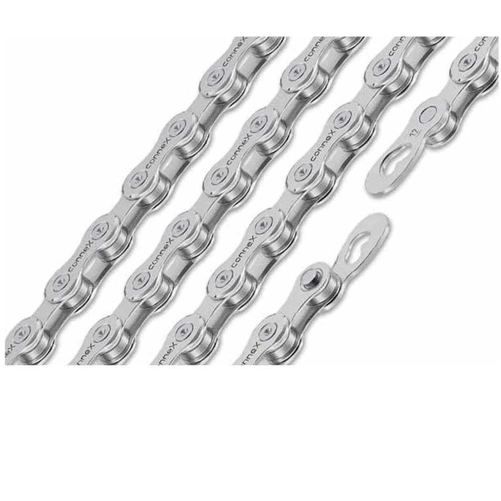 Connex Connex Fahrradkette 12s Kette 12s 1/2 Zoll x 11/128 138 Glieder silber