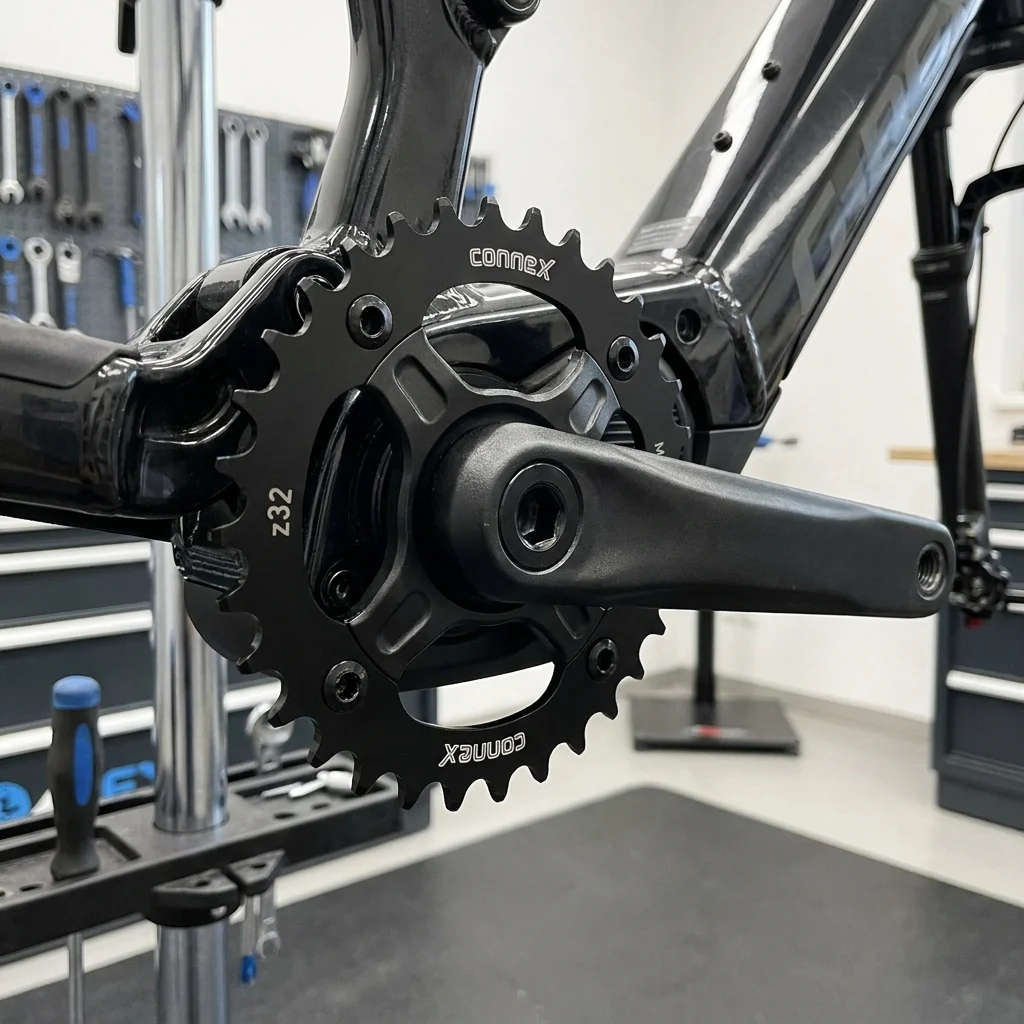 Connex ConneX E-Bike Kettenblatt 32 Zähne 104 mm Schwarz – Bild 3