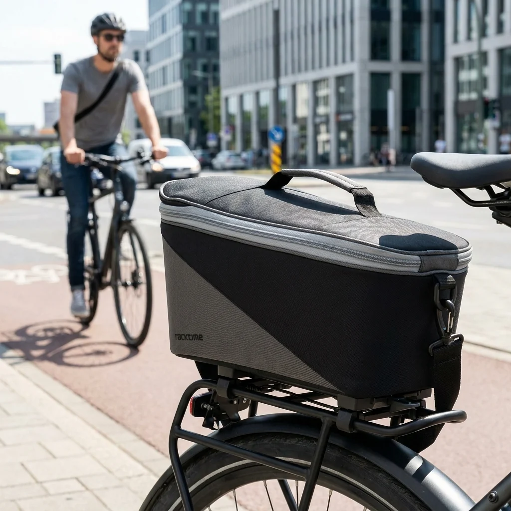 tubus carrier systems GmbH Racktime Talis Gepäckträgertasche 8 Liter SNAPIT 1.0 Adapter inkl. Schultergurt – Bild 2