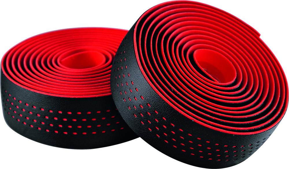 Merida MERIDA SOFT Microfiber Lenkerband 2100 x 30 mm schwarz/rot