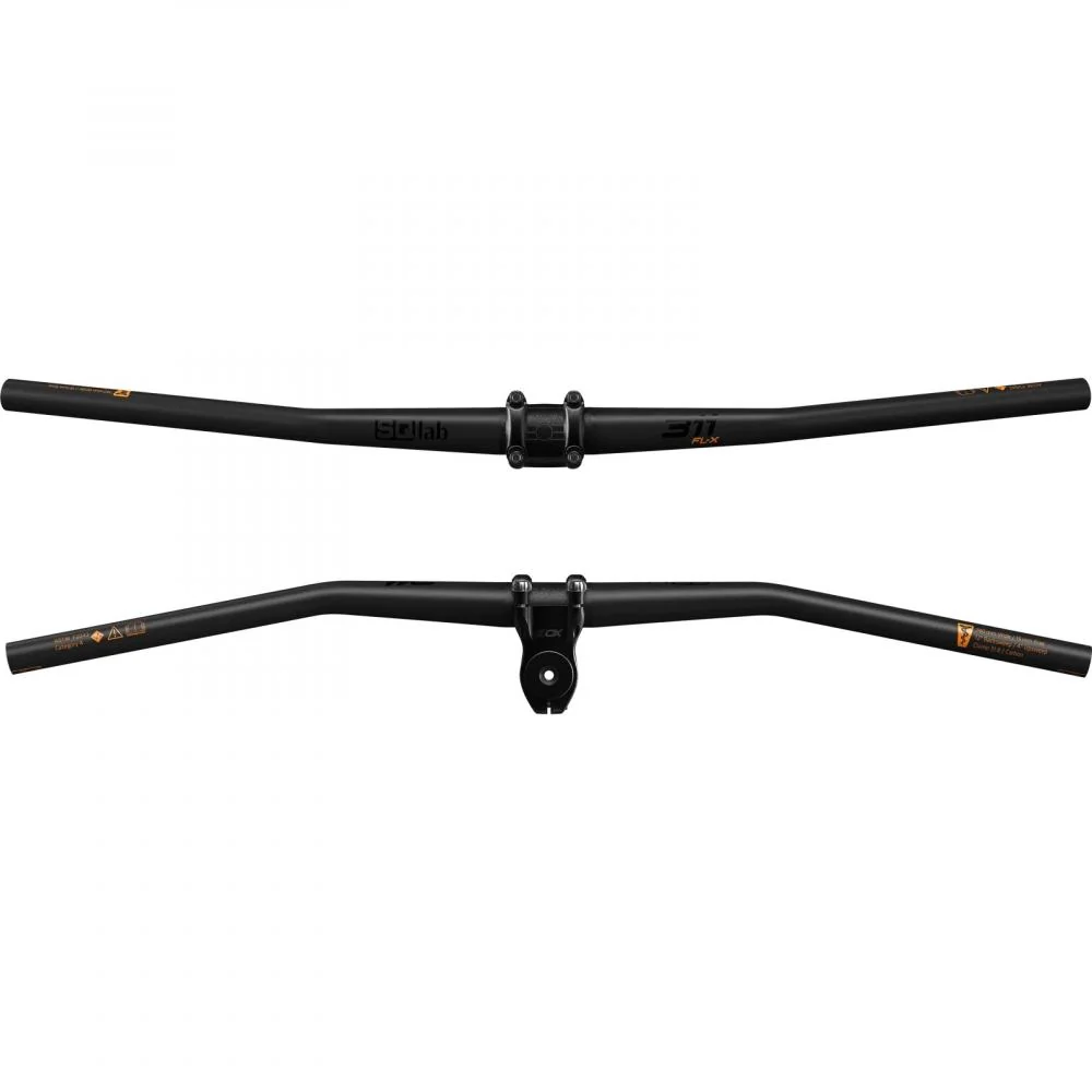 SQlab FL-X 31.8 mm SQlab Lenker 311 FL-X Carbon 12° low Ø 31 - 8 mm 740 mm Rise 15 mm 12° schwarz – Bild 2