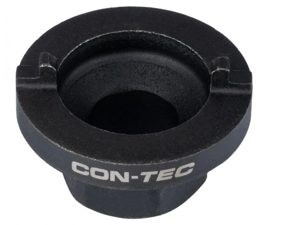 Contec CONTEC Zahnkranzabzieher TFM-210  Hochwertiger Abzieher aus gehärtetem Stahl für BMX- und Singlespeed-Freilaufzahnkränze, passend für 24-mm-Schlüssel