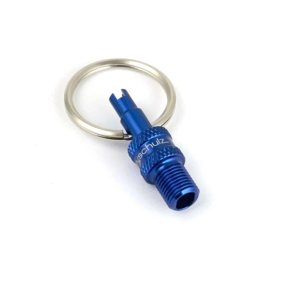 by,schulz by,schulz Ventiladapter Mini Tool SV/DV auf AV blau