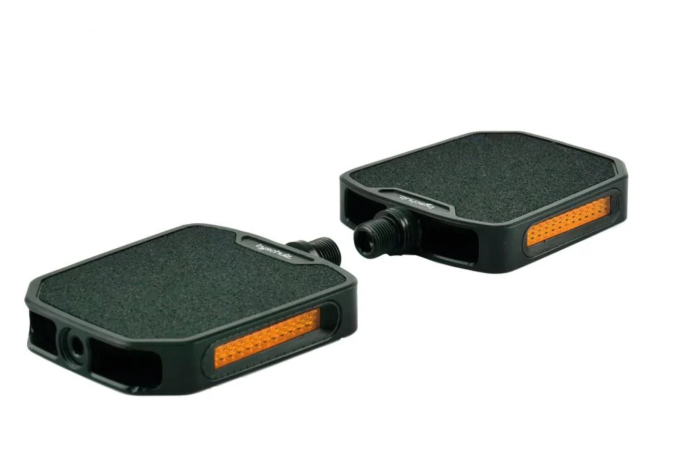 by.schulz by.schulz M.1 Plattformpedal 19 mm Höhe - 150 kg Belastbarkeit Schwarz
