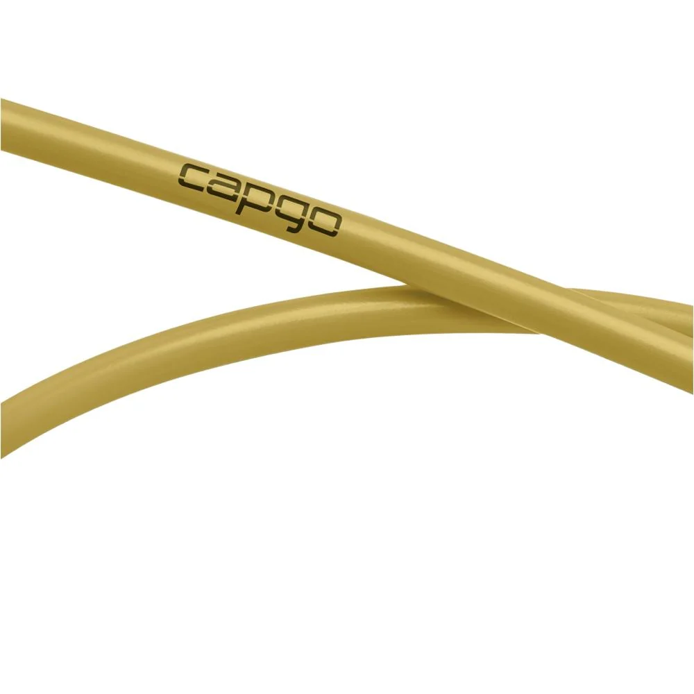 capgo cable systems â bewährte Qualität capgo BL Schaltaußenhülle 4 mm 3 m Gold Matt