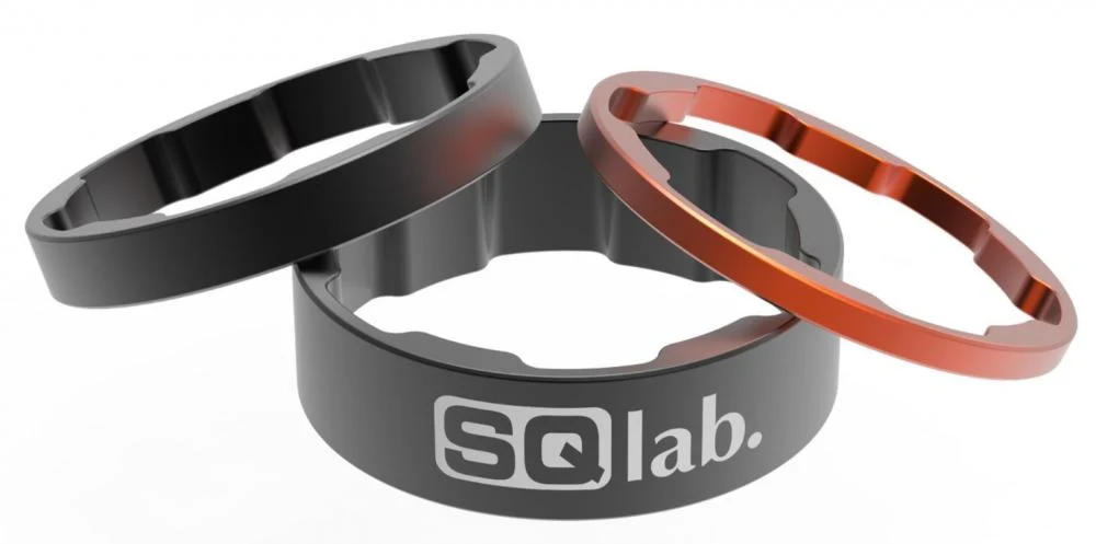 SQlab SRAM Spacer Set 1 1/8" 2 - 5 / 5 / 10 mm - Spacer Set 1 1/8" 2,5 / 5 / 10 mm