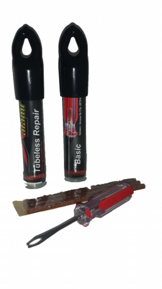 MaXalami MaXalami Basic Tube Reparatur Set Werkzeug + 3 Flickstreifen