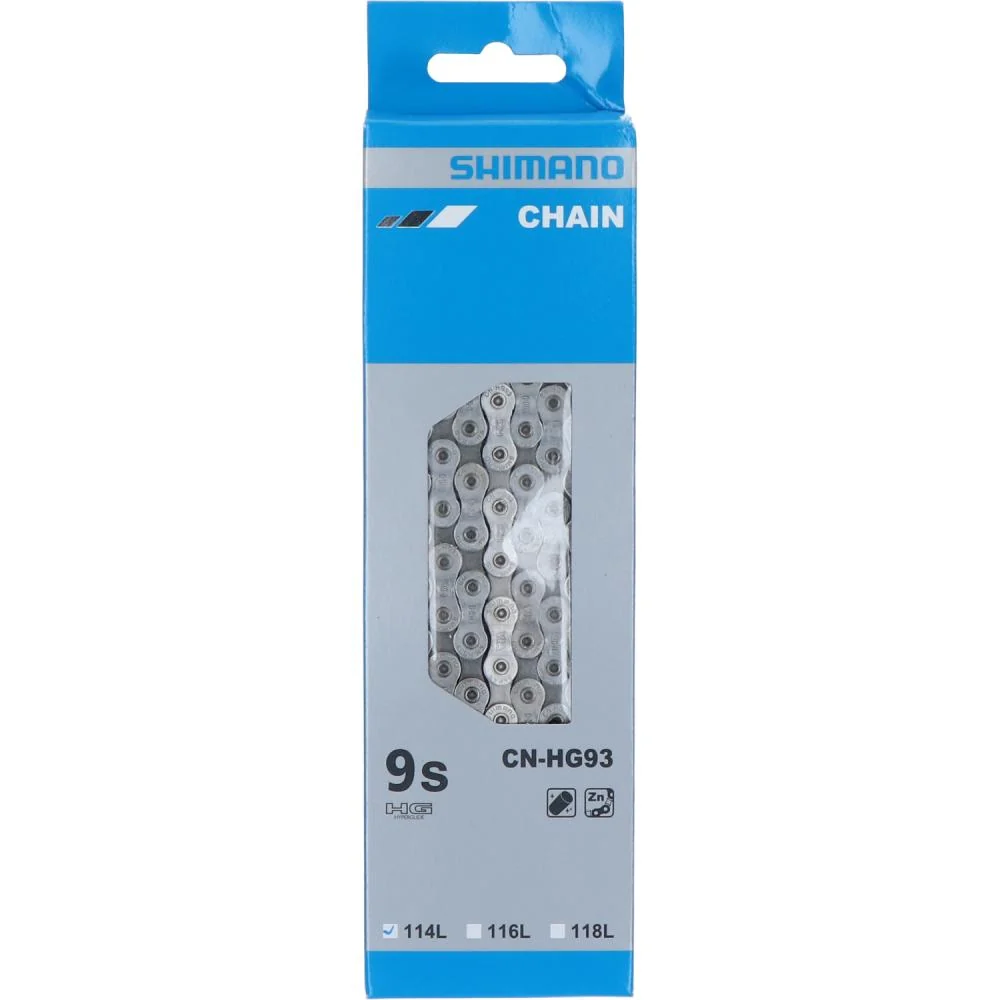 Shimano Shimano CN-HG93 Fahrradkette 9-fach - 114 Glieder