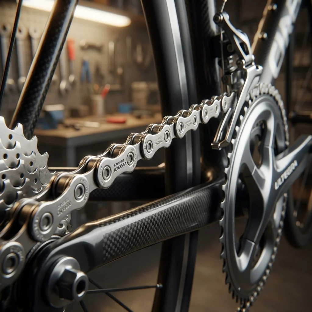 SHIMANO Kette ULTEGRA CN-6600 10-fach 116 Glieder Kette - für 10-fach Rennradschaltungen Fahrradkette – Hauptansicht