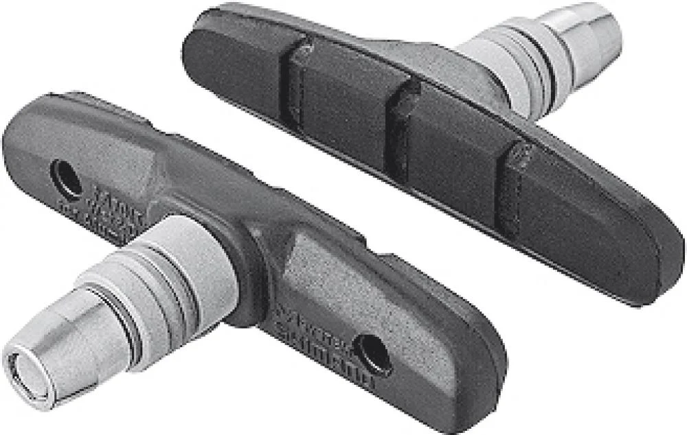Shimano Shimano M70T4 V-Brake Bremsschuhe 70 mm für Aluminiumfelgen