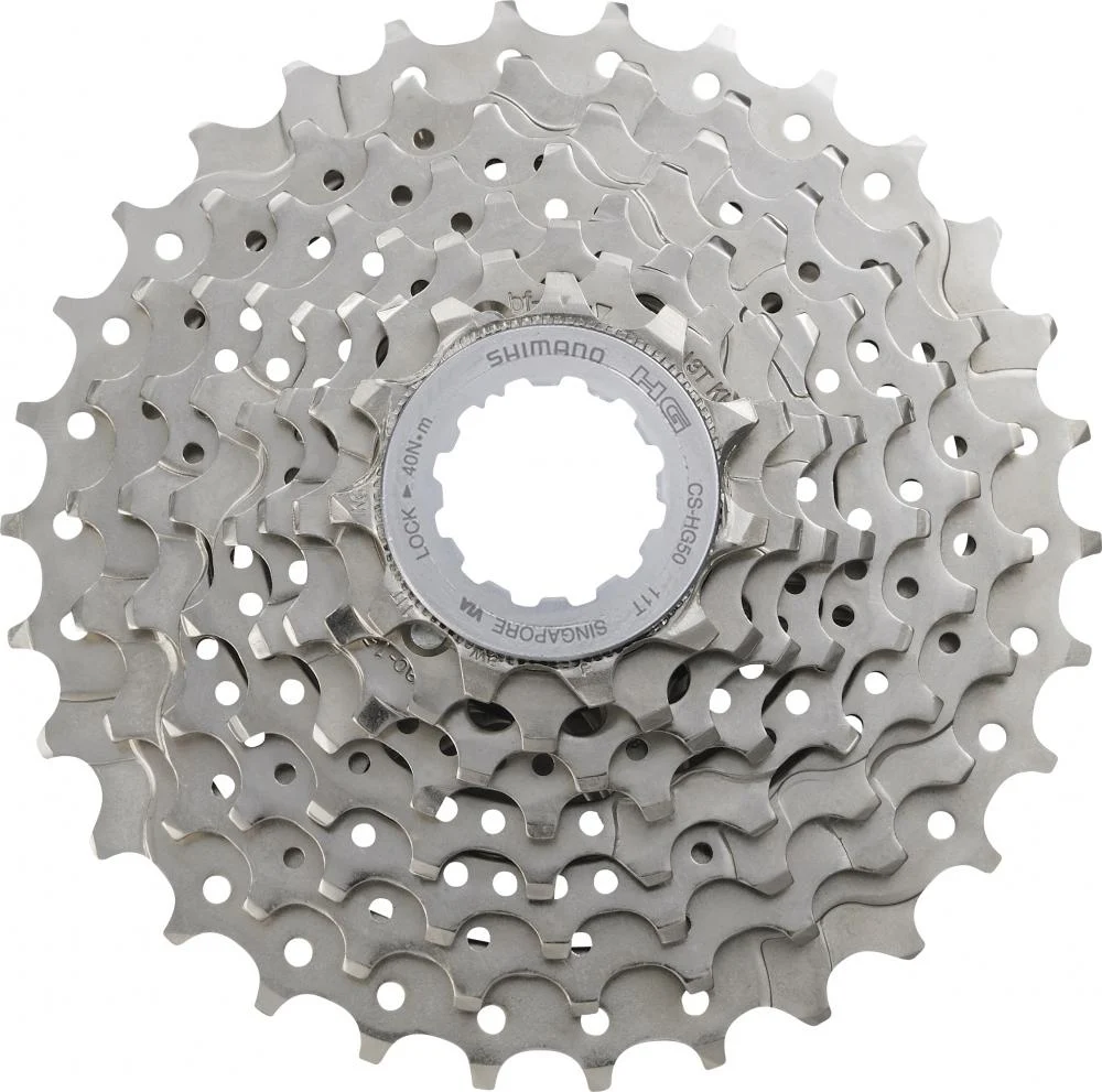 SHIMANO SHIMANO Kassette CLARIS CS-HG50 8-fach Kassette - Abstufung 11 bis 28 Zähne – Bild 2