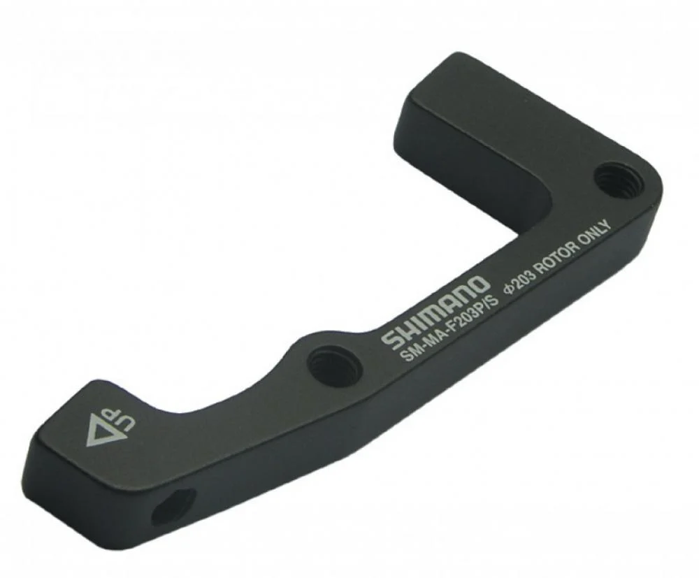 SHIMANO SHIMANO Scheibenbremsadapter Vorne PM IS 203 mm Scheibenbremsadapter - für 203 mm Bremsscheiben