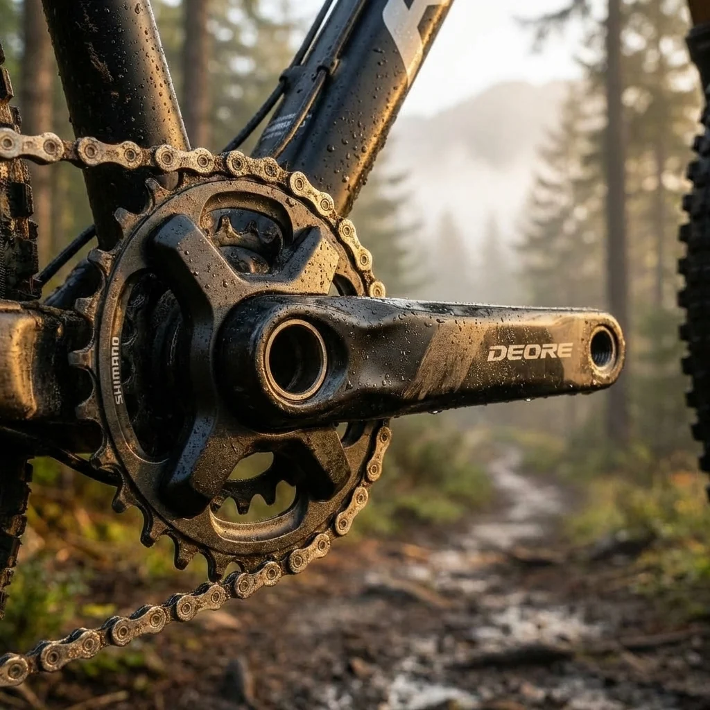 SHIMANO SHIMANO Kettenblatt DEORE FC-M617/660 22 Zähne - präziser Antrieb für 2x10 & 3x9