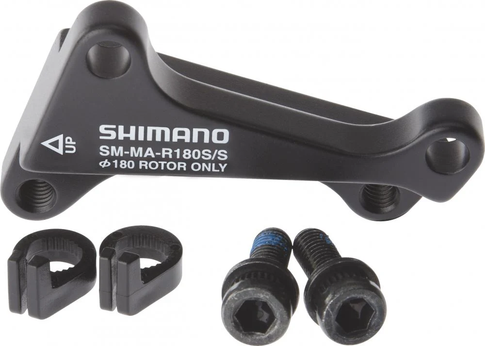 Shimano SHIMANO Scheibenbremsadapter Hinten IS auf IS - 180mm Bremsscheibe
