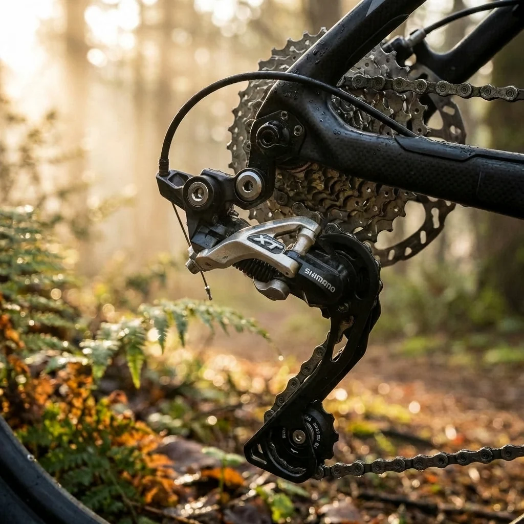 SHIMANO SHIMANO Schaltwerk DEORE XT RD-M781 10-fach Lang Direktmontage Schaltwerk - 10-fach Antrieb