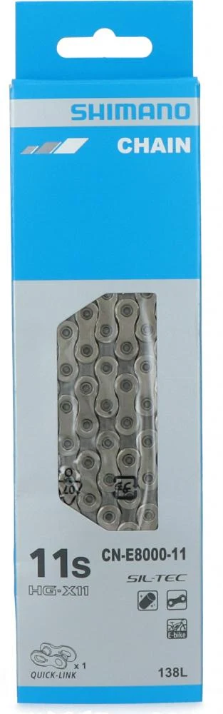 SHIMANO Kette DEORE XT CN-E8000 Kette - 11-fach Fahrradkette – Hauptansicht