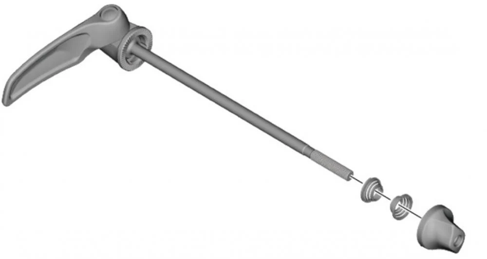 Shimano SHIMANO Schnellspanner 173 mm WH-M8000 HR - 173 mm
